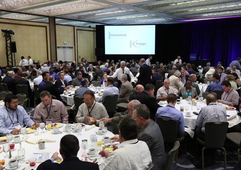 Lunch session at the CMAA Capital Projects Symposium
