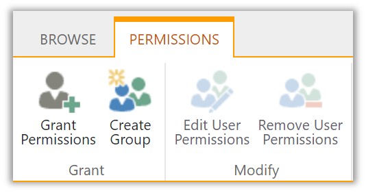 Advanced permission settings – Create a Permission Group 
